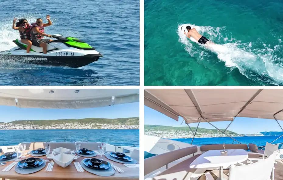 Определение роскоши в Бодруме: Незабываемый круиз на яхте Sunseeker Manhattan 75 длиной 25 метров 7