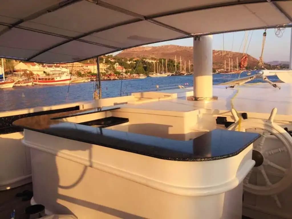 Luxury 5-cabines Gulet Holiday in the Tranquil Waters of Marmaris Bozburun 5
