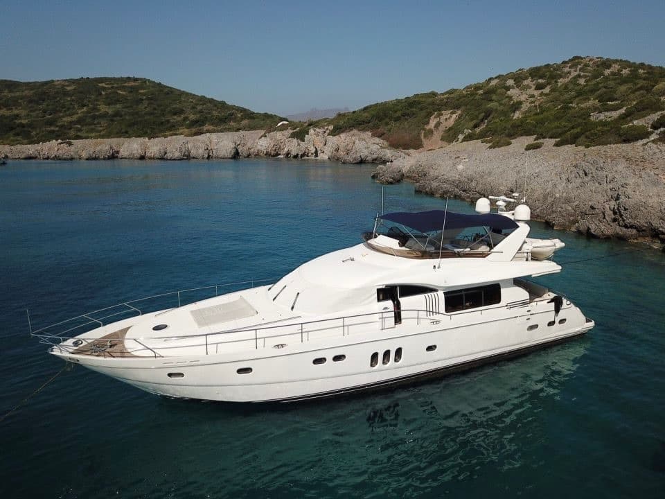 Bodrum'da 22 Metrelik Lüks Motoryat ile 8 Kişilik Eşsiz Deniz Keyfi Deneyimi