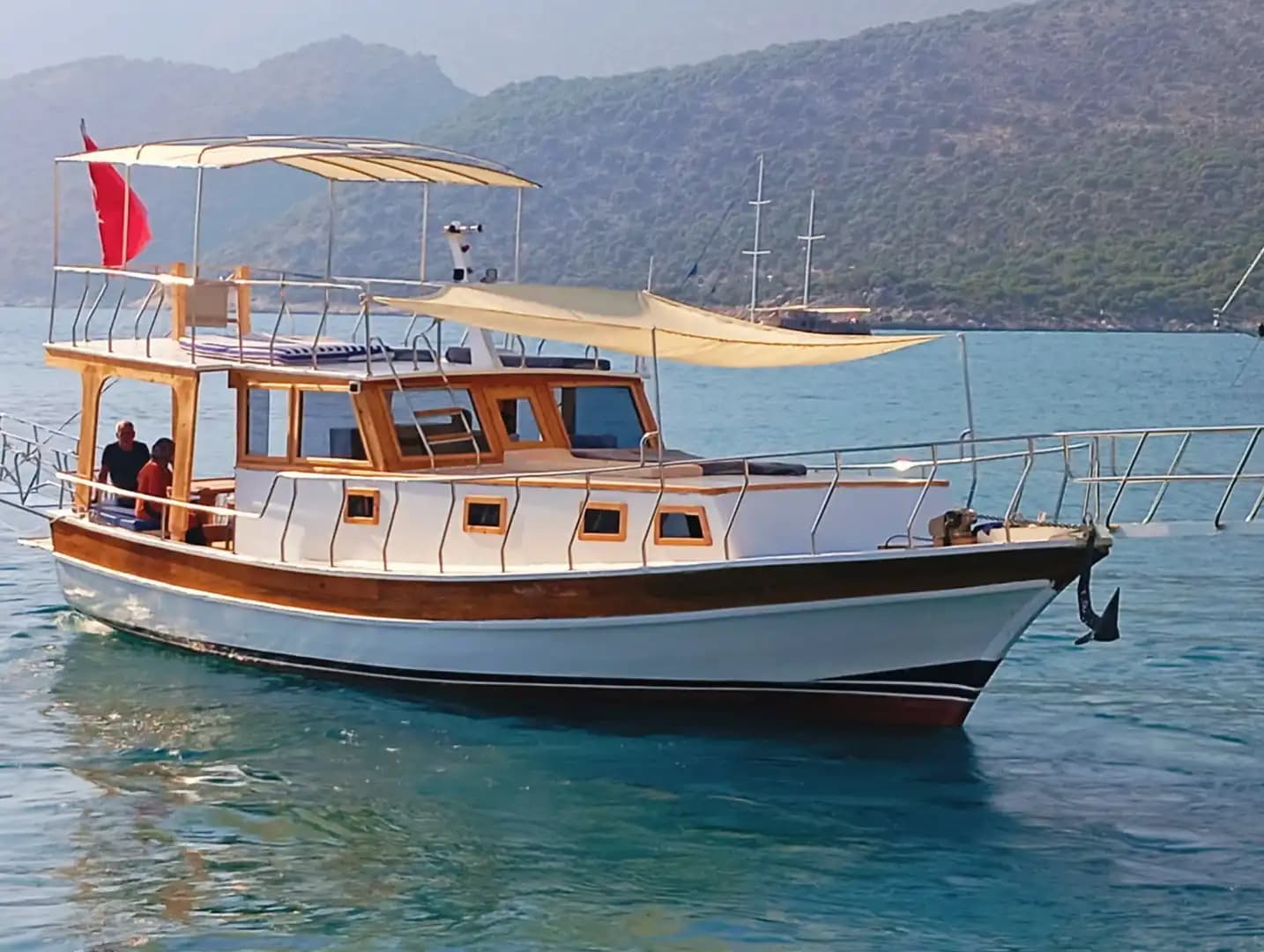 Elegant 2-Kajuit Gulet voor een Dagelijks or Overnachting Getaway in Demre’s Blauw Waters - Feest op de boot