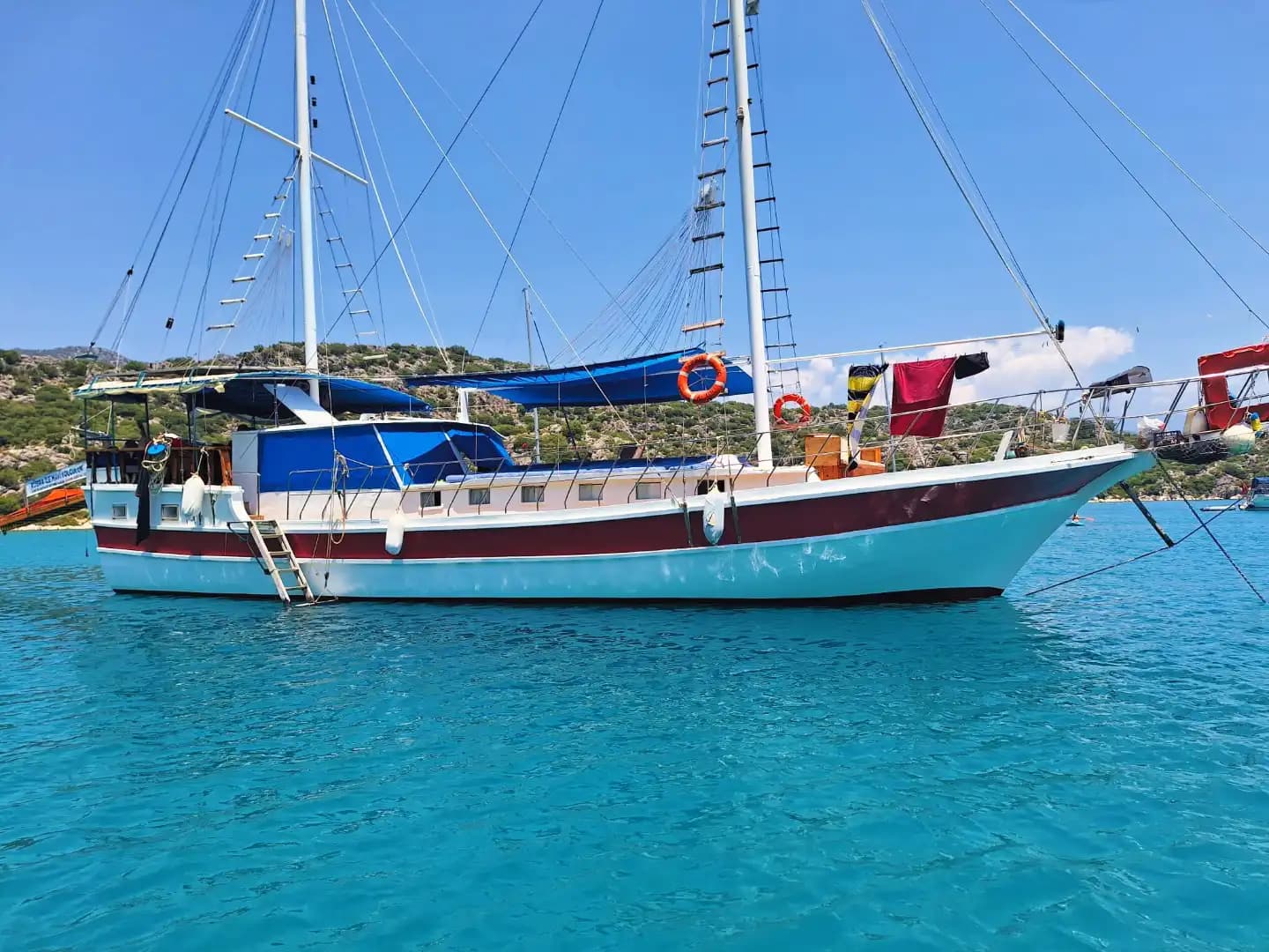 Onvergetelijke Blauwe Tour in Demre met 20 Meter Gulet, 6 Hutten voor 12 Personen - Feest op de boot