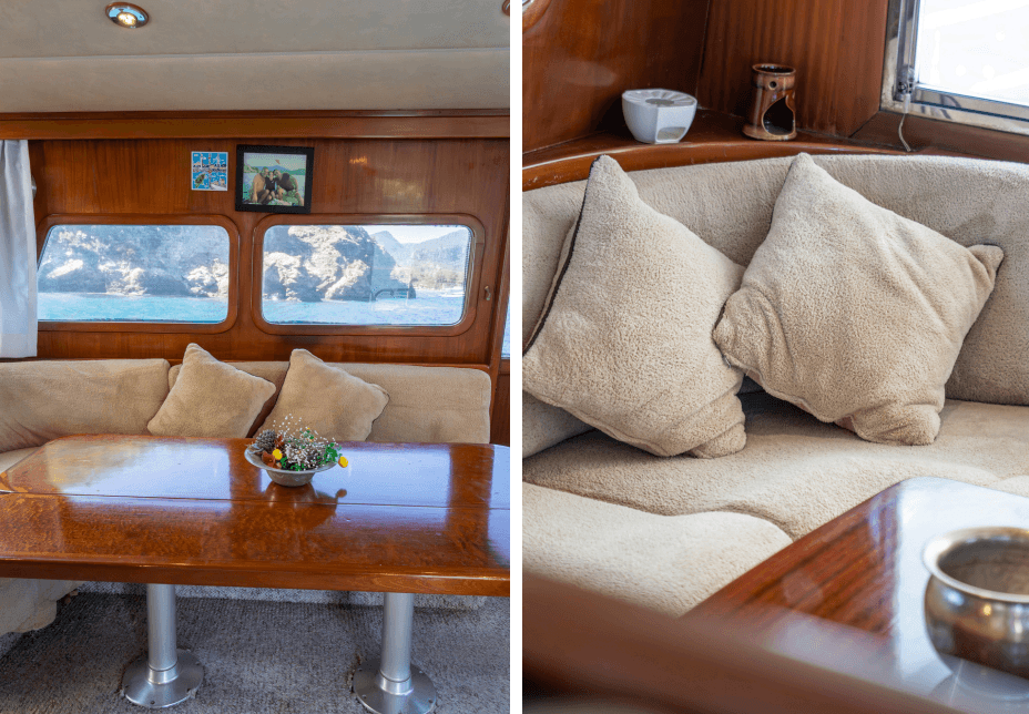 Luxus-Motoryacht 19m in Fethiyes türkisfarbenem Meer 13