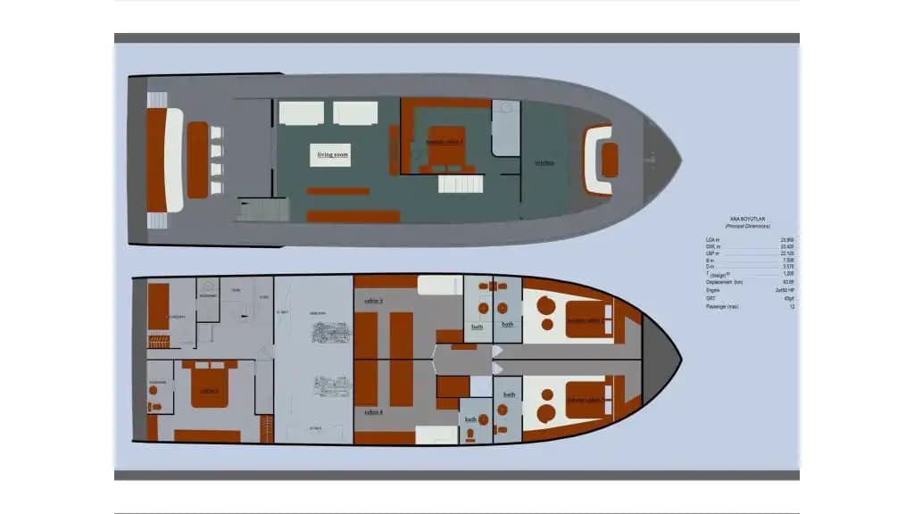 2023 Construido Superb Yate a Motor: Main cubierta Master Camarote & Full Water Toys (28m) 9