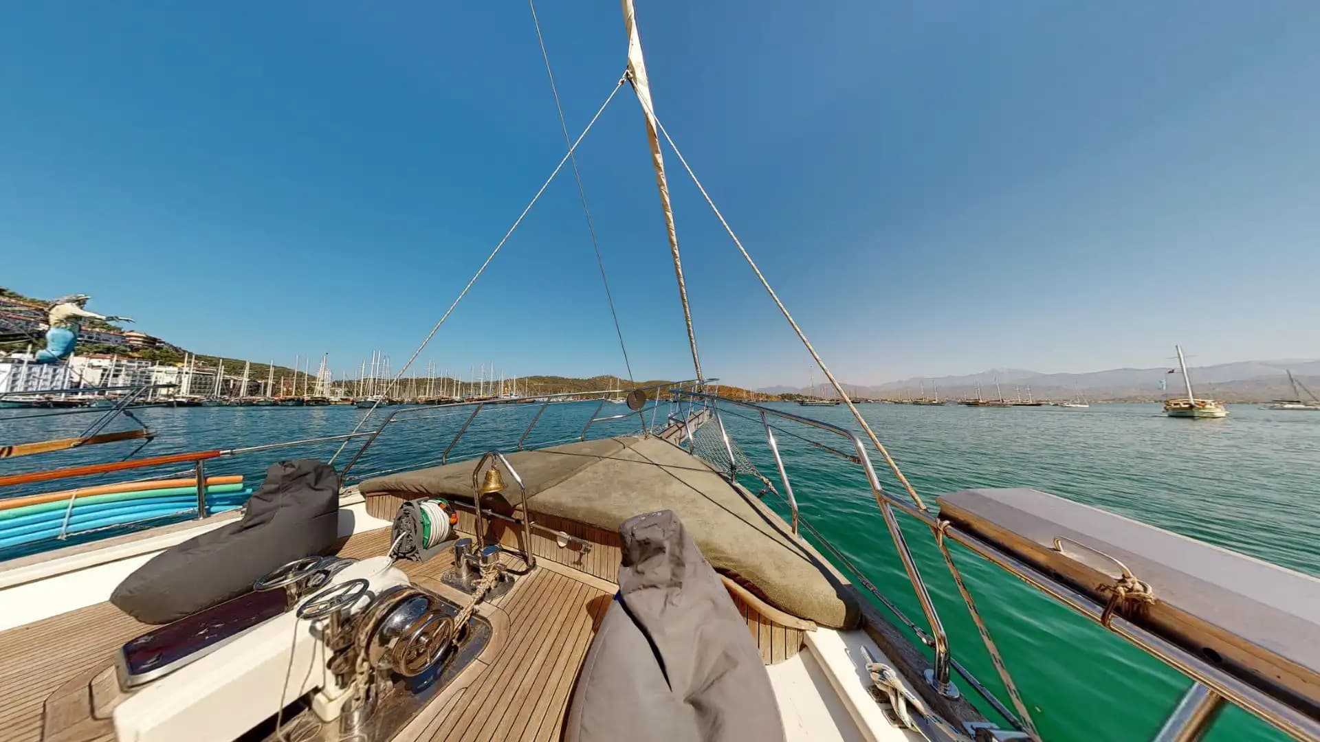 Yate Lujoso Fethiye/Göcek: 33m, 2 comedores, familiar 9