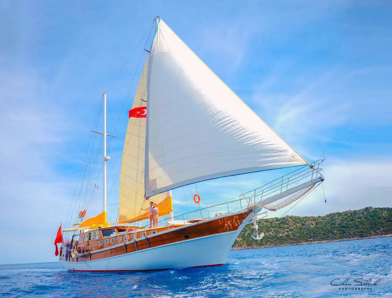Yate de Lujo Vacation con Crew Saliendo desde Fethiye - Fiesta en el Barco