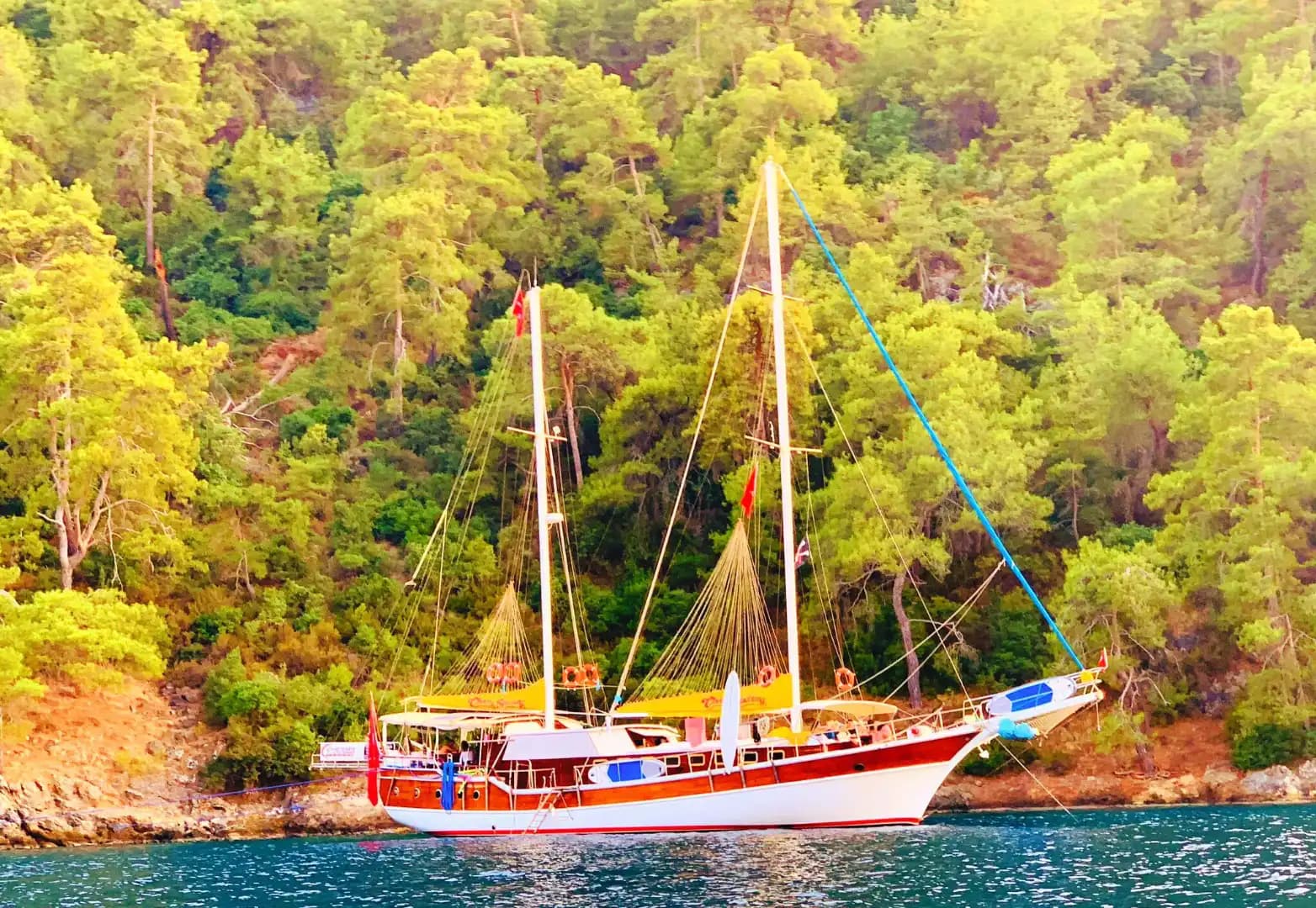 Yate de Lujo Vacation con Crew Saliendo desde Fethiye 2