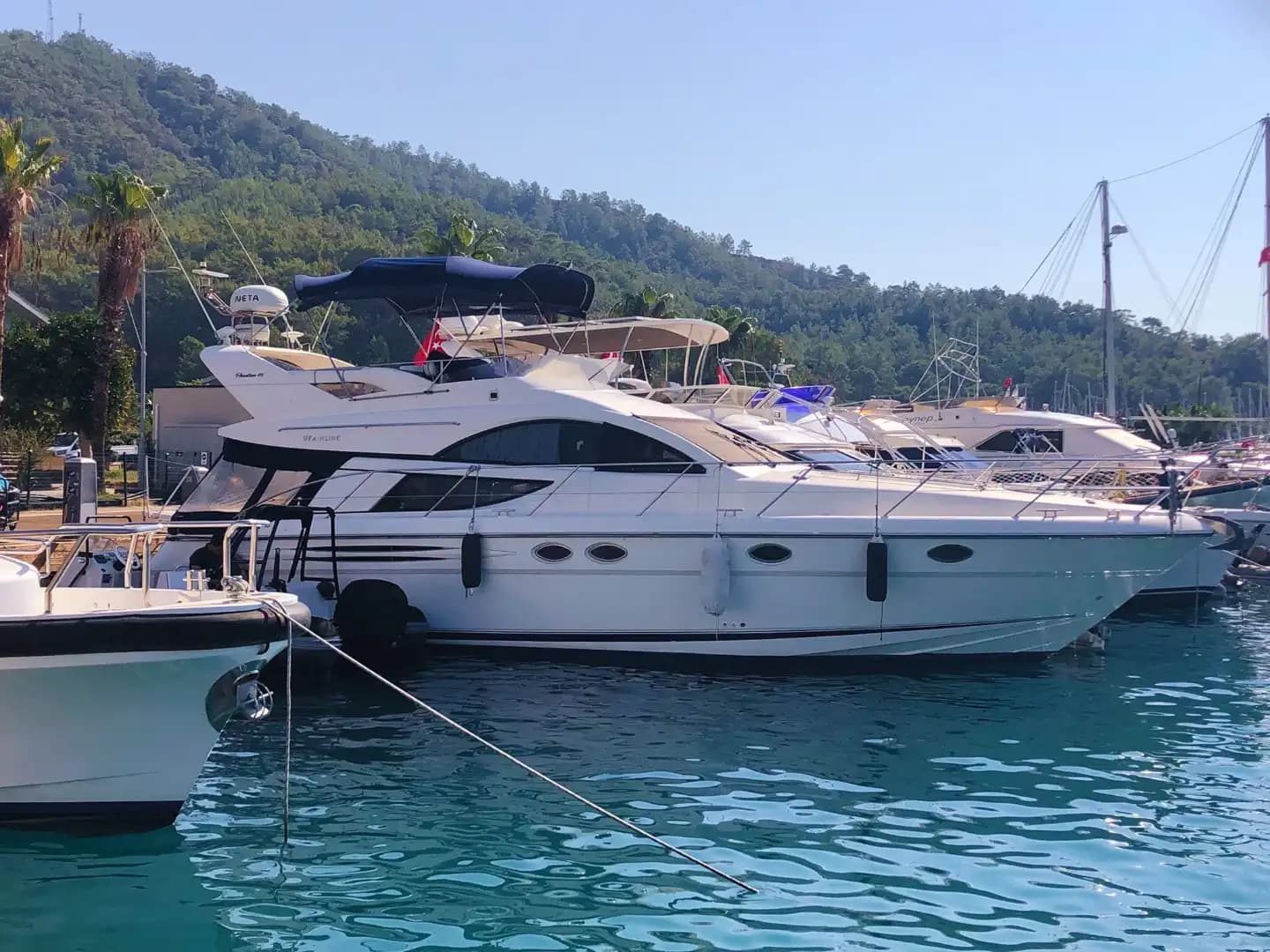 Luxury 16m Fairline Motor Yacht in Göcek: Your Private Escape - Party on the Boat
