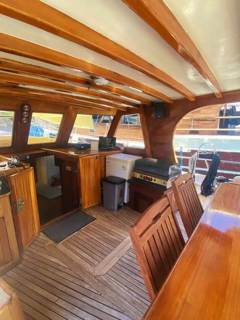 Louez notre yacht de luxe de 16m pour explorer la beauté de Göcek 10