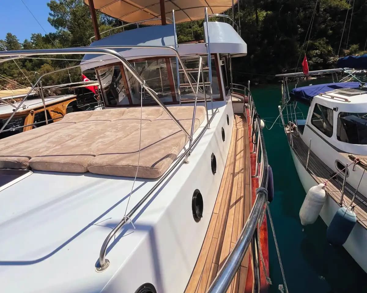 Location Gulet Confort Supérieur Göcek - Jusqu'à 10 pers. - Demande en mariage sur un yacht