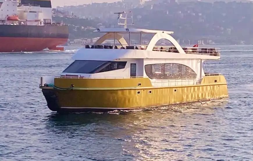 Exclusive Events for up to 60 People with a 24-Meter Extra Luxury Motor Yacht in Istanbul! - Bosphorus Tour