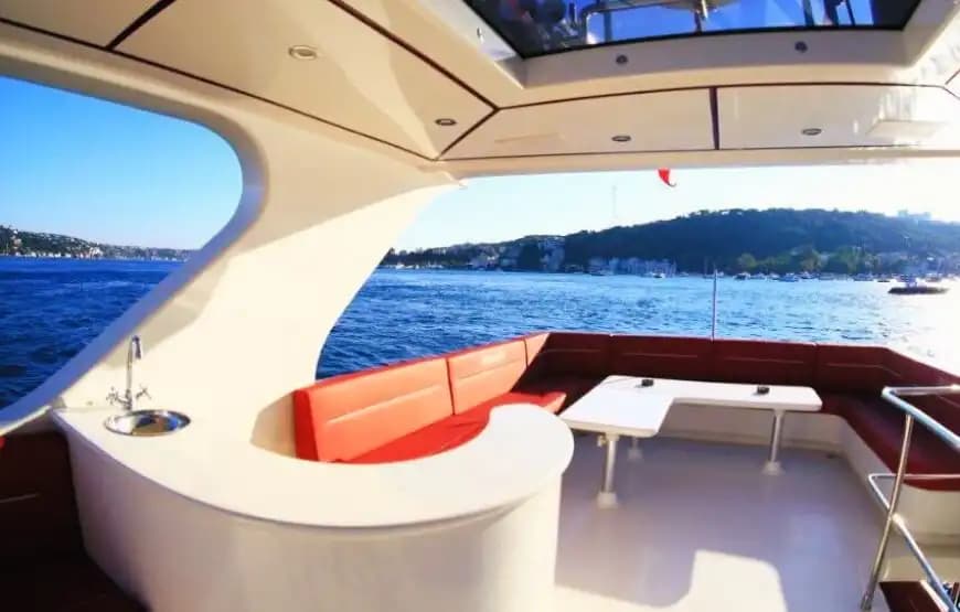 Private Tours for up to 36 People with a 26-Meter Luxury Motor Yacht in Bebek, Istanbul! 12