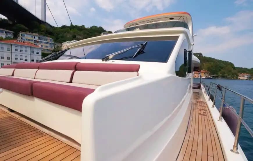 Private Tours for up to 36 People with a 26-Meter Luxury Motor Yacht in Bebek, Istanbul! 9