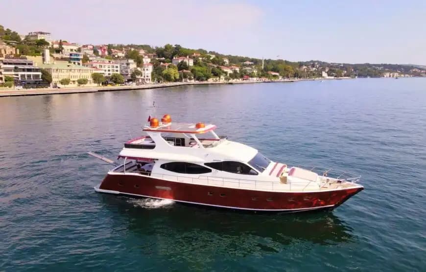 Private Tours for up to 36 People with a 26-Meter Luxury Motor Yacht in Bebek, Istanbul! 8