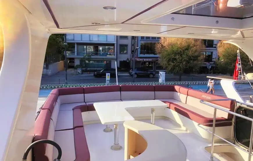 Private Tours for up to 36 People with a 26-Meter Luxury Motor Yacht in Bebek, Istanbul! 5