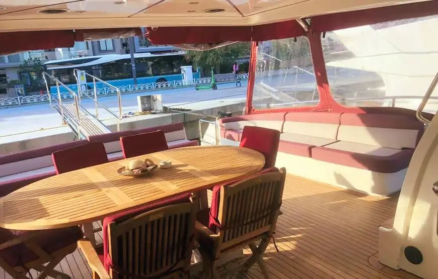 Private Tours for up to 36 People with a 26-Meter Luxury Motor Yacht in Bebek, Istanbul! 11