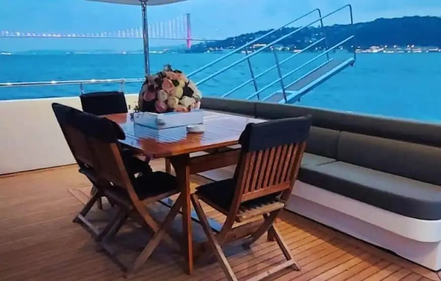 Enhance Your Special Days with a Stylish & Comfortable Yacht in the Bosphorus 9