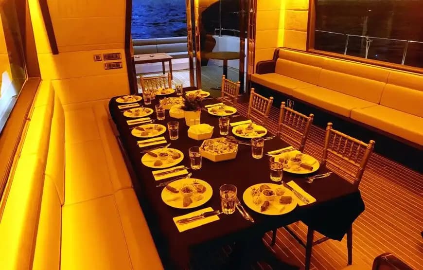 Enhance Your Special Days with a Stylish & Comfortable Yacht in the Bosphorus 10