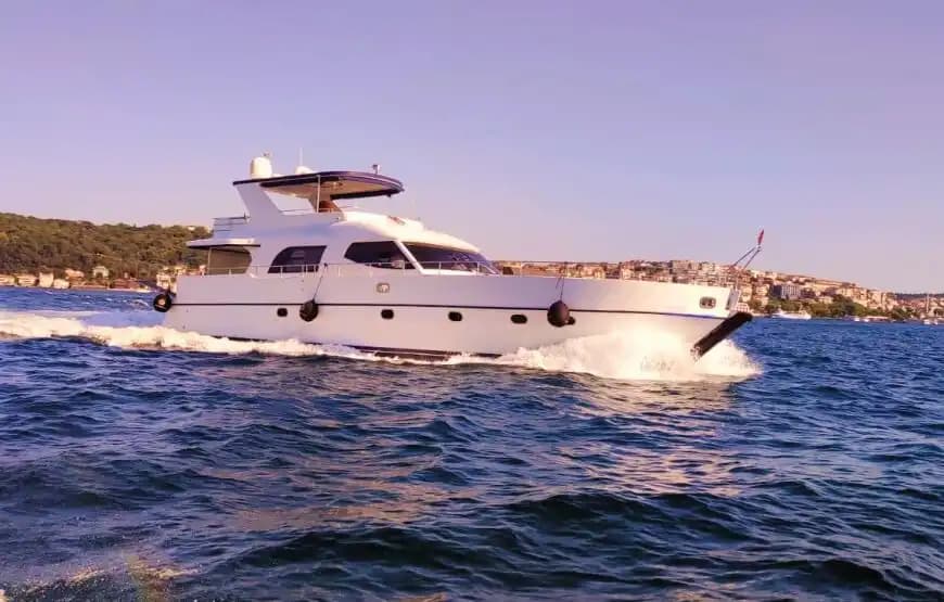 VIP Yacht Rental with a 4-Person Crew for Maximum Fun and Comfort - Bosphorus Tour