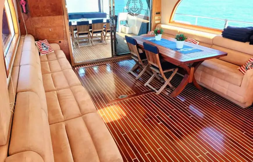 VIP Yacht Rental with a 4-Person Crew for Maximum Fun and Comfort 10