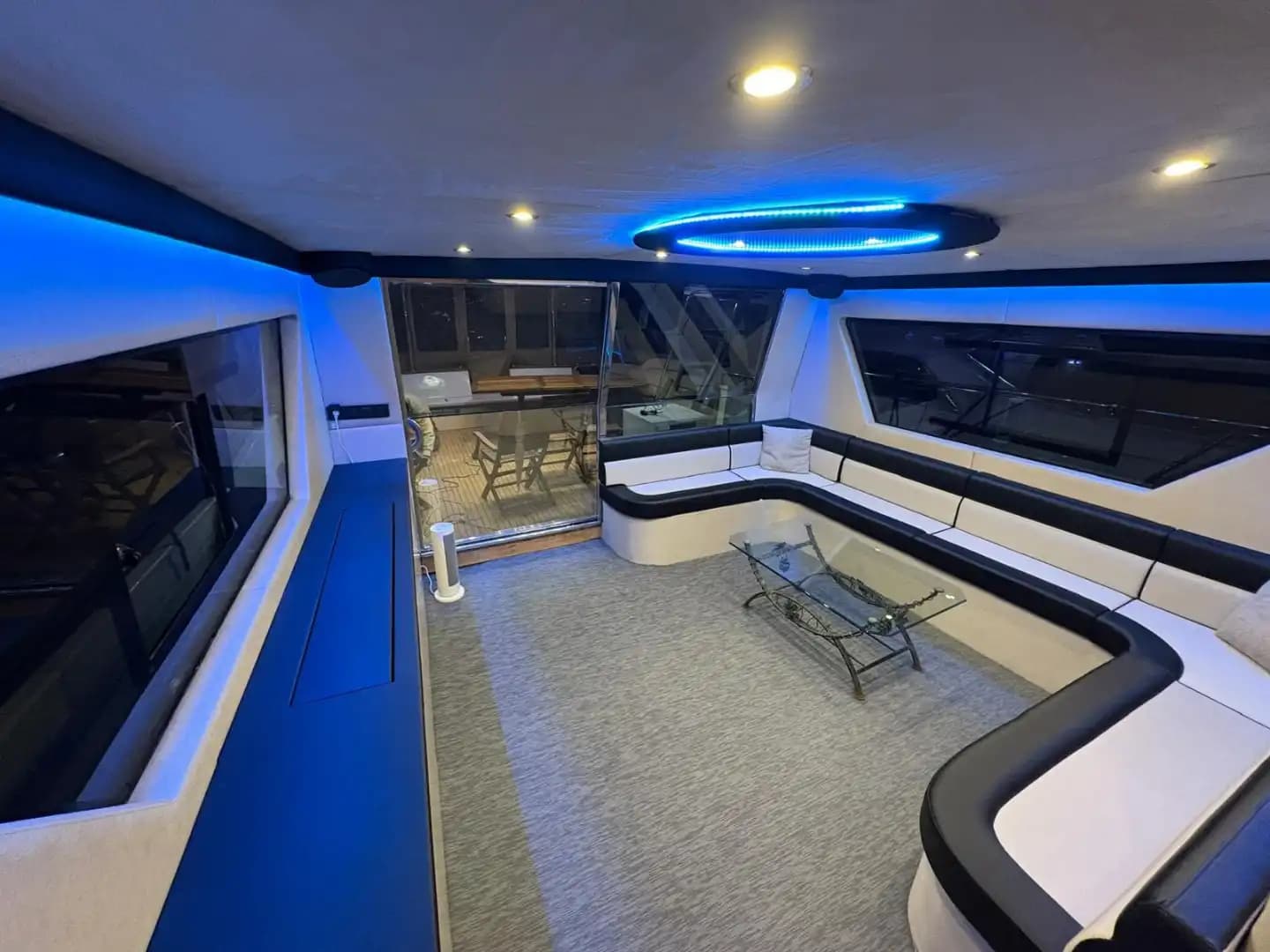 Spacious Deck, Comfortable Seating & Music System – A Luxury Yacht Tour in Bebek 5