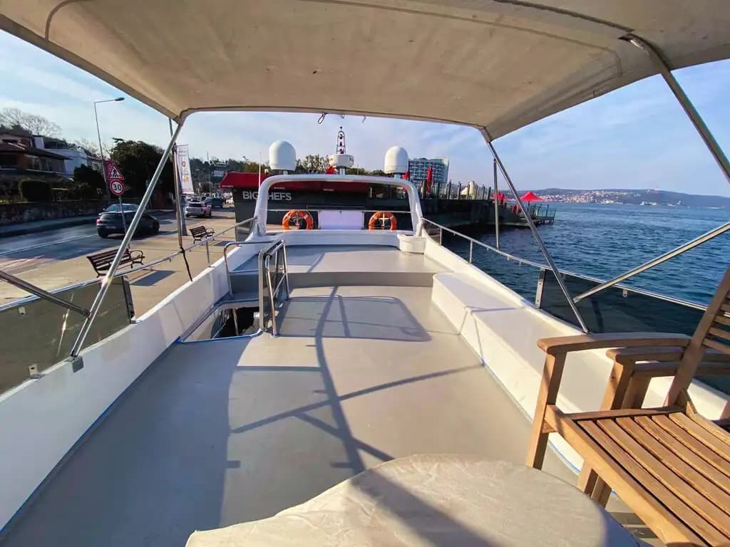 Enjoy Pleasant Moments on the Cool Waters of the Bosphorus with a Private Yacht Departing from Tarabya, Istanbul 7
