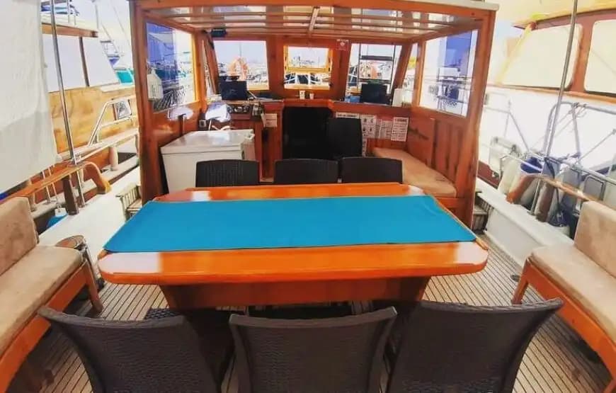 Betaalbare Blauwe Tour in Kaş met Economische 11m Boot 5