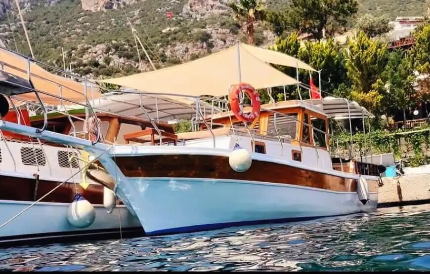 Betaalbare Blauwe Tour in Kaş met Economische 11m Boot 2