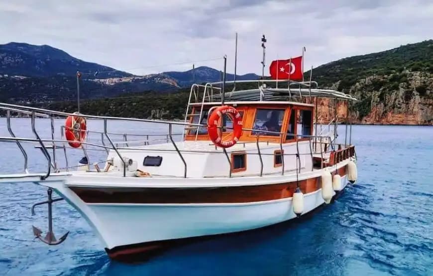 Betaalbare Blauwe Tour in Kaş met Economische 11m Boot - Feest op de boot