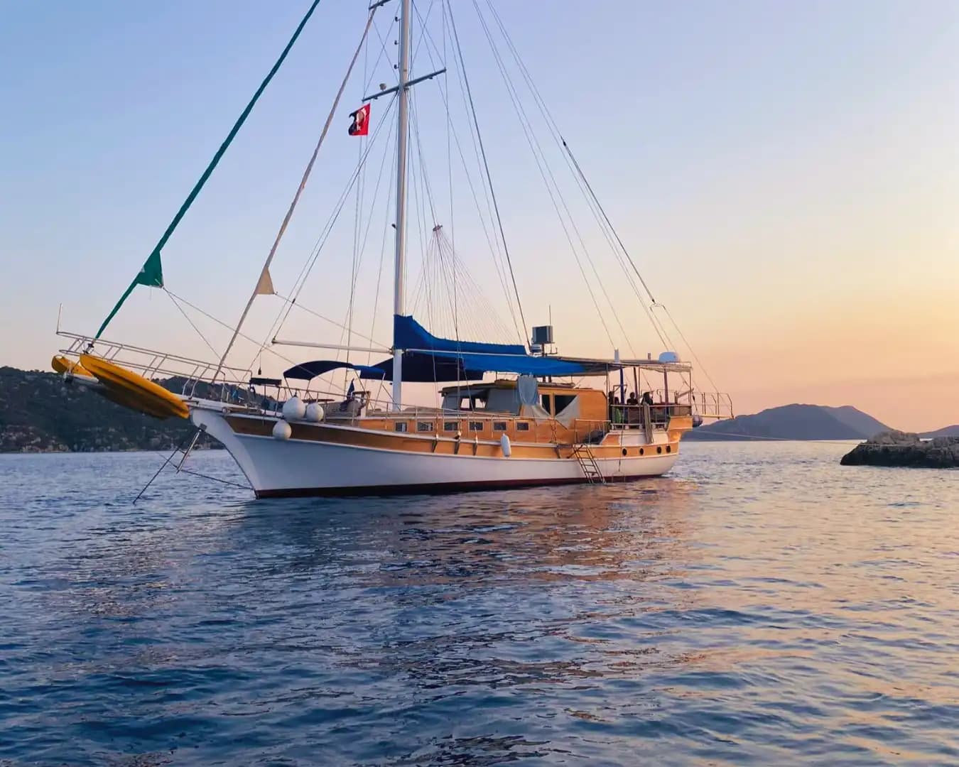 Luxus & Komfort: Guletcharter in Kaş - Heiratsantrag auf der Jacht