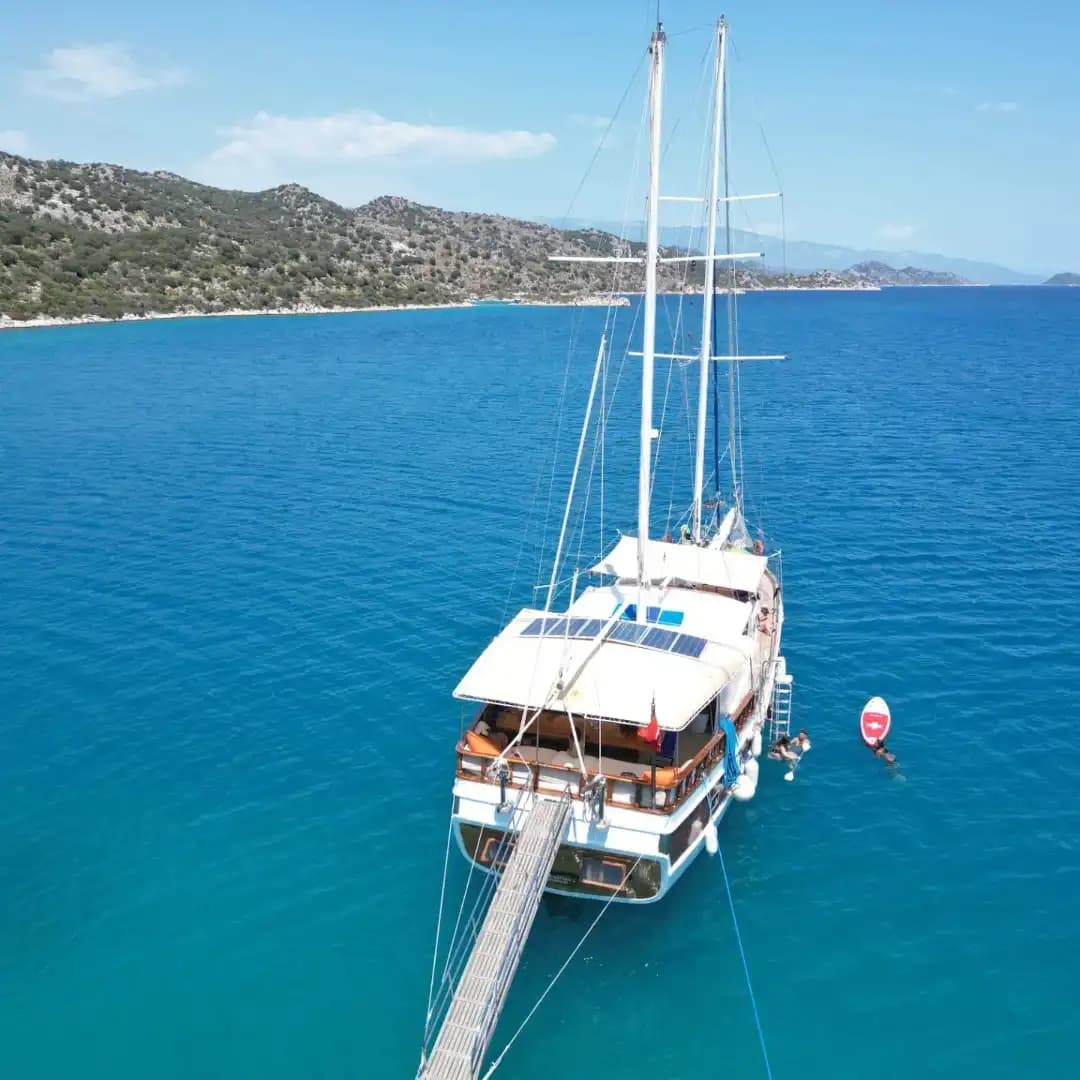 Explore the Hidden Coves of Kekova with a 16-Person, 8-Cabin Gulet 8