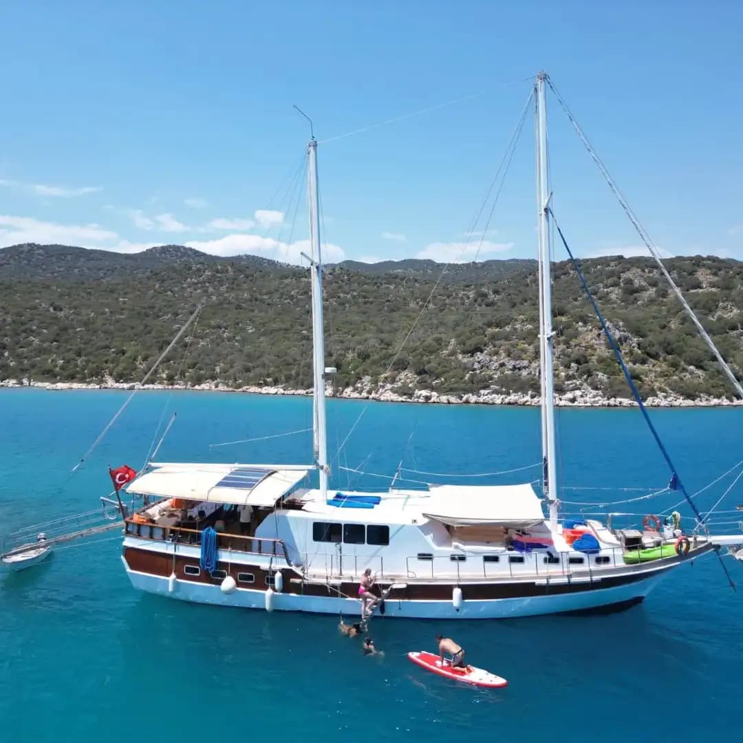 Explore the Hidden Coves of Kekova with a 16-Person, 8-Cabin Gulet 7
