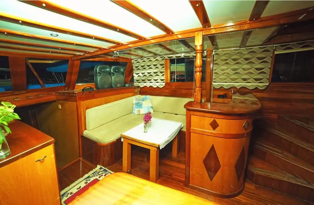 Custom-Designed Kekova Gulet: 6 Cabins, 12 Guests in Luxury 8
