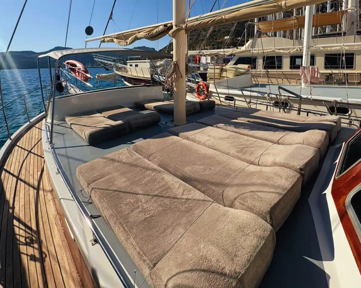 Flucht ins Blaue Paradies von Marmaris Bozburun mit 19-Meter-Gulet, 4 Kabinen 9
