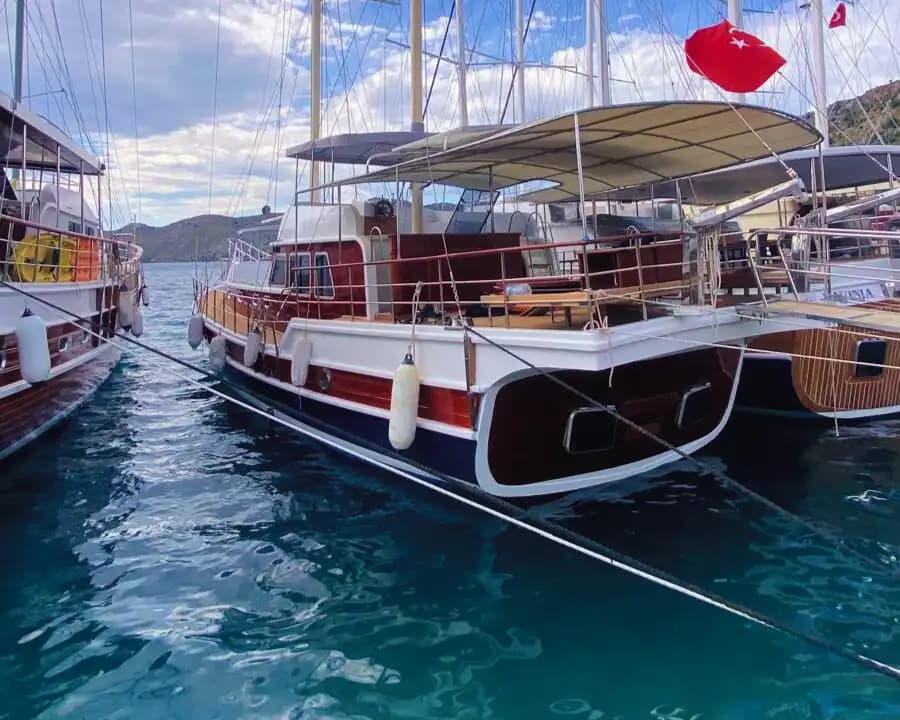 Flucht ins Blaue Paradies von Marmaris Bozburun mit 19-Meter-Gulet, 4 Kabinen 3