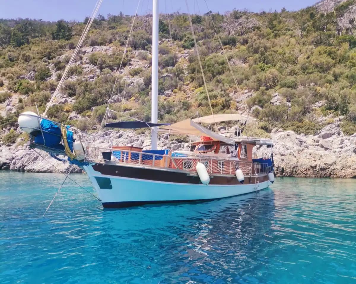 Comfortabele Gulet Vakantie in Datça voor 6 Personen - Feest op de boot