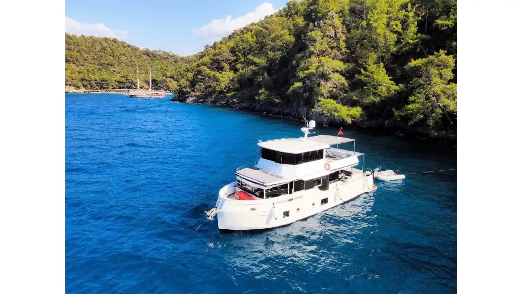 Custom Design Luxury Yate a Motor para Fethiye & Gocek Calas: 22m, 4 Camarotes - Fiesta en el Barco