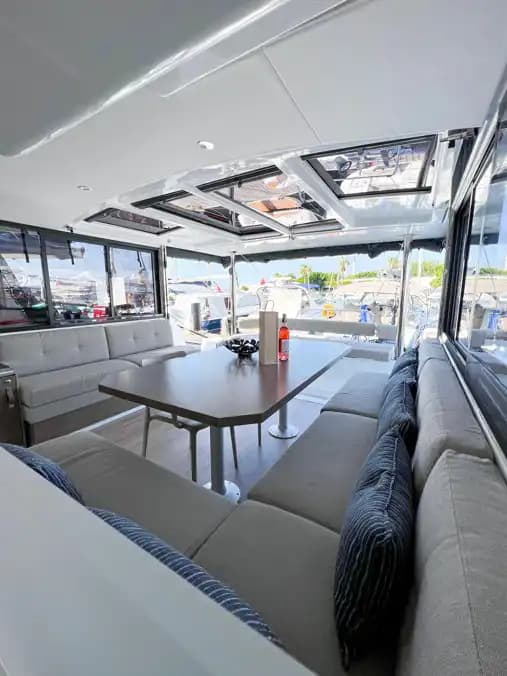 Göcek'te Bali 4.4 Kaptansız Katamaran Kiralama | 2022 Model 4+1 Kabin Bareboat 13