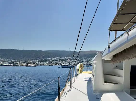 Bodrum: 15 Meter Catamaran for Luxurious Day Boat Rental 12