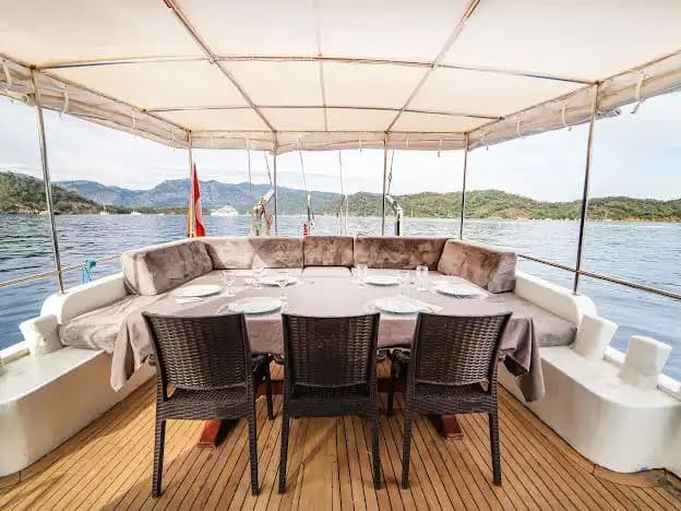 Location Luxe Goélette Göcek : 8 pers, 4 cabines 13