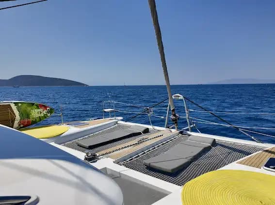 Bodrum: 15 Meter Catamaran for Luxurious Day Boat Rental 13