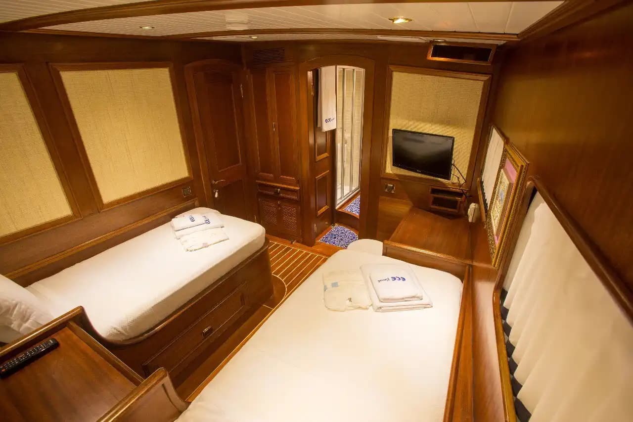 Luxus Gulet Charter in Marmaris: 33 Meters, Blue Kreuzfahrt for 10 Gäste 22
