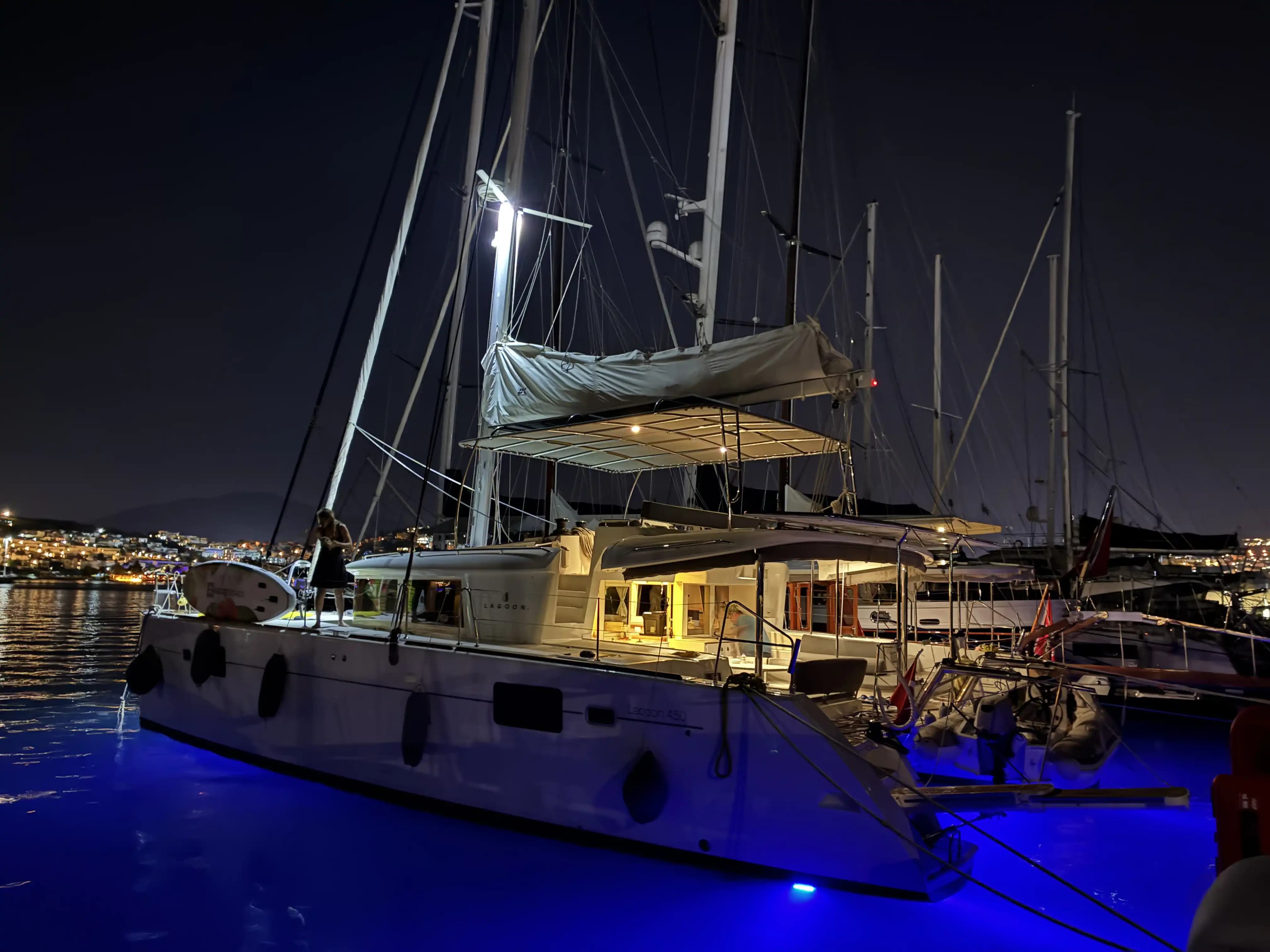 Bodrum: 15 Meter Catamaran for Luxurious Day Boat Rental 8