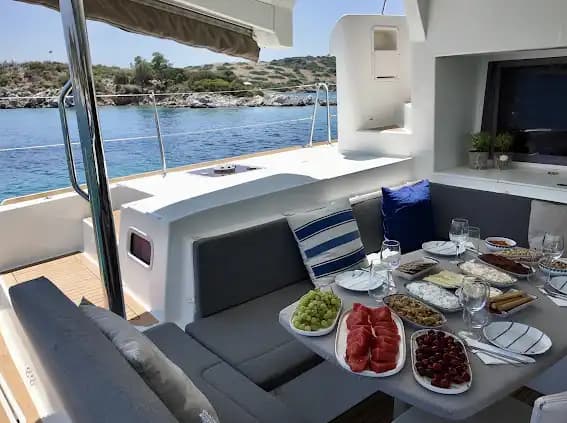 Bodrum: 15 Meter Catamaran for Luxurious Day Boat Rental 14