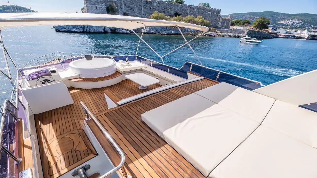 Luxury Motoryacht in Bodrum: 24-Meter, 5-cabines Confortable Croisière turquoise 8