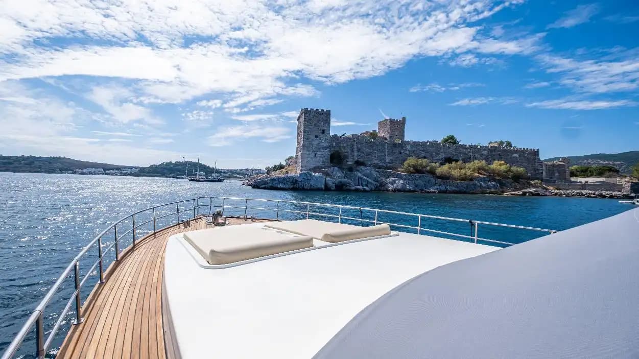 Luxury Motoryacht in Bodrum: 24-Meter, 5-cabines Confortable Croisière turquoise 3