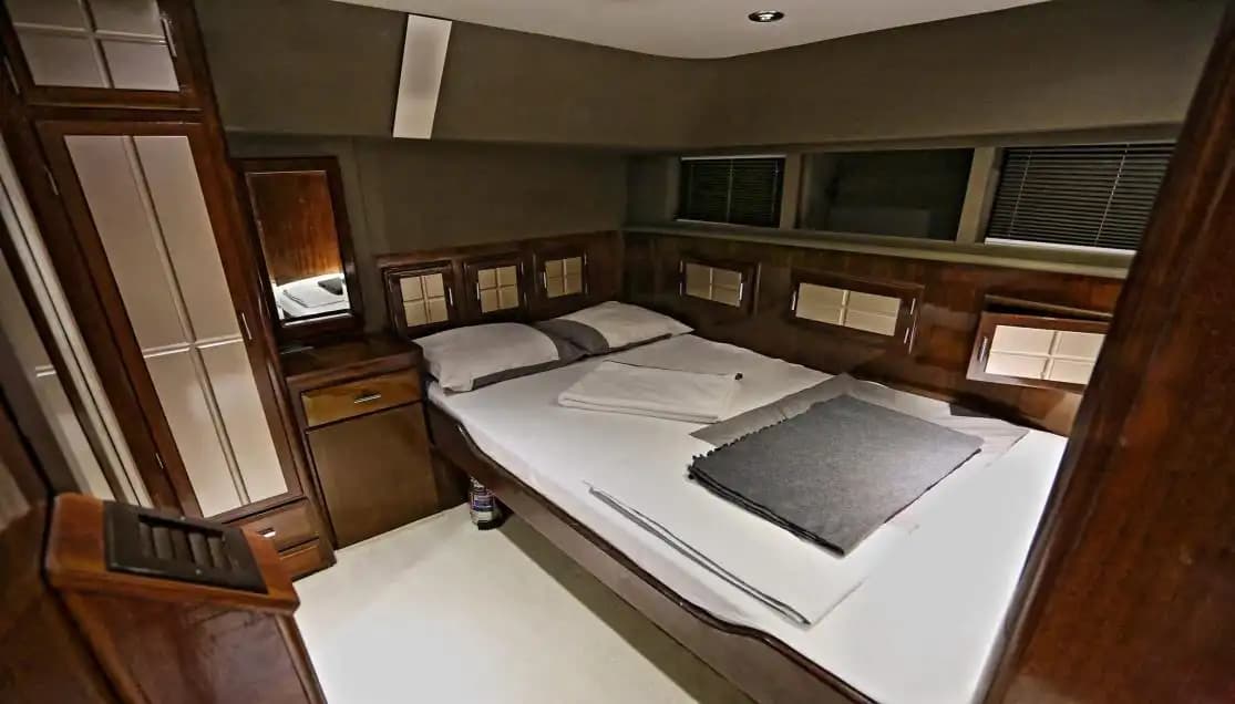 Luxury Motoryacht in Bodrum: 24-Meter, 5-cabines Confortable Croisière turquoise 15