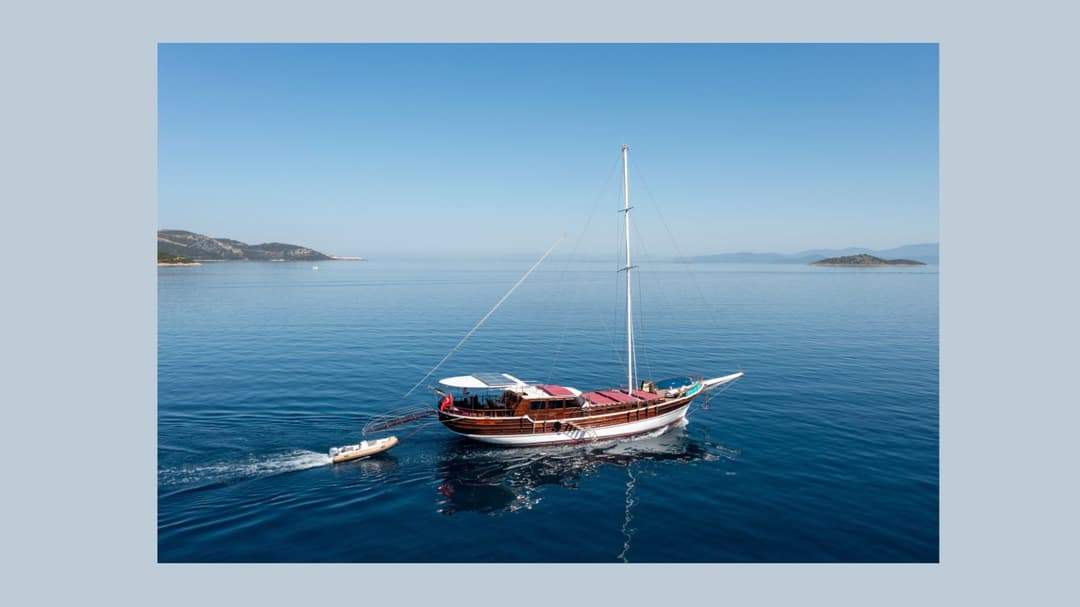 Bodrum'da 26 Metrelik Lüks Gulet ile 50 Kişilik Eşsiz Mavi Yolculuk Deneyimi