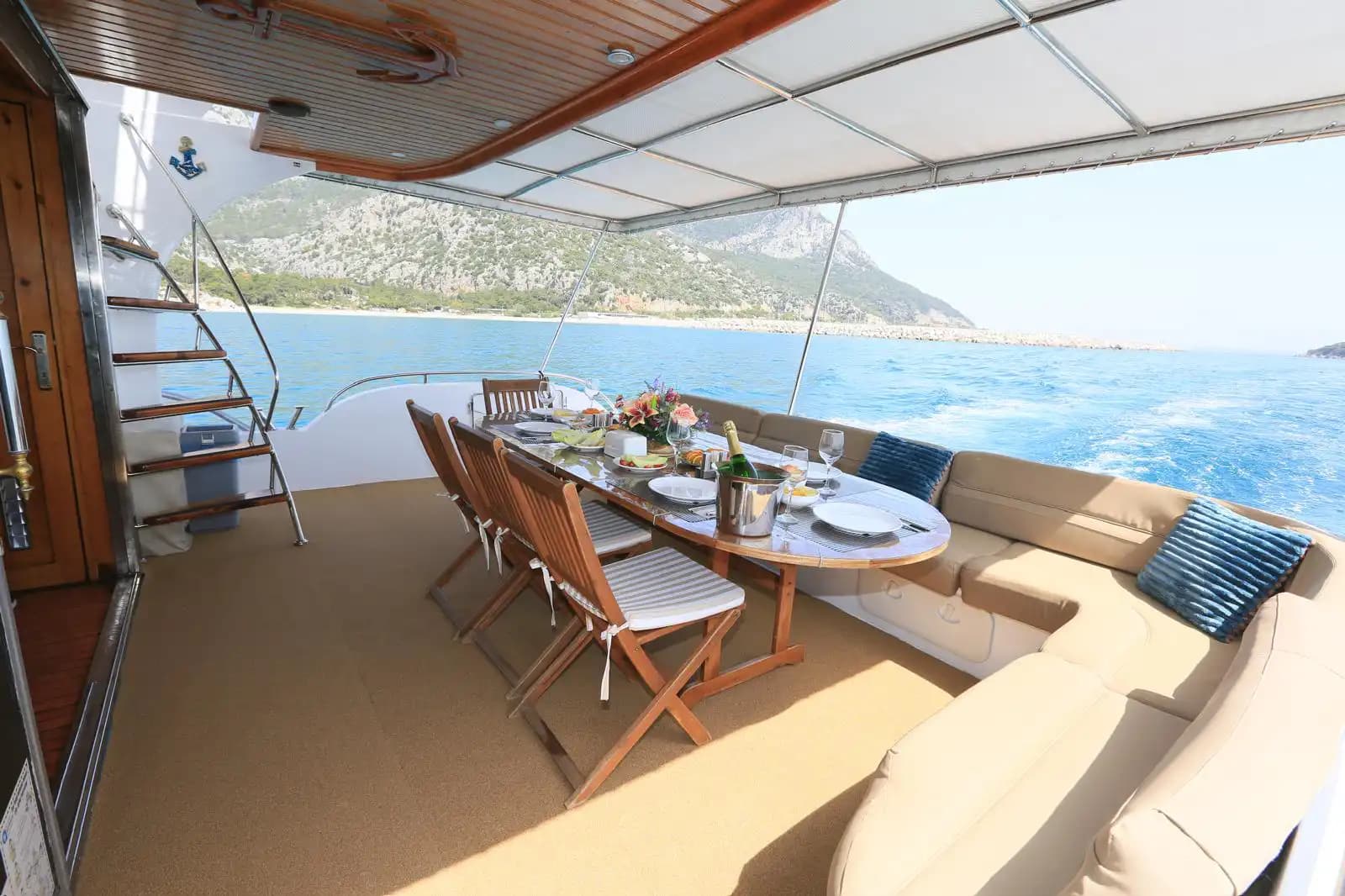 Private Day Cruise in Antalya: Comfortable Journey on the Mediterranean for Up to 24 Guests 3