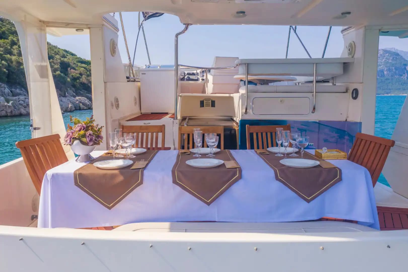 Exclusif Blue Croisières on a Luxury Princess Motoryacht in Antalya 13