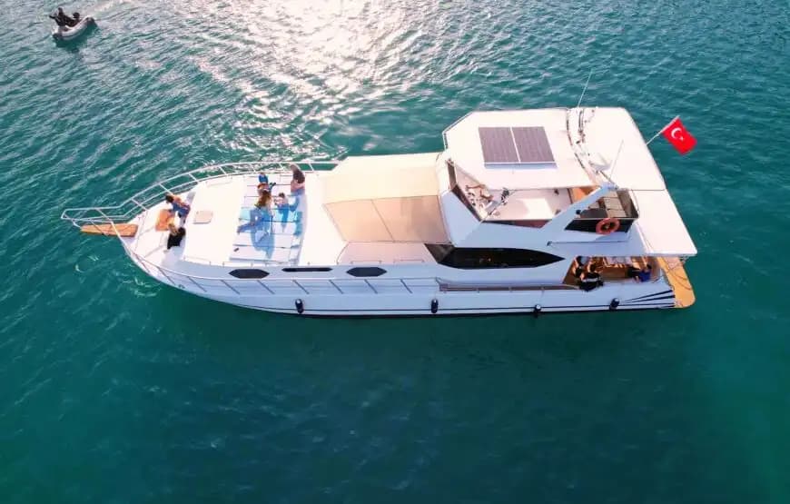 Private Day Cruise in Antalya: Comfortable Journey on the Mediterranean for Up to 24 Guests 2